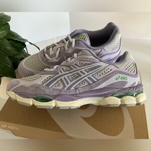 NEW Asics Gel-Lyte NYC Lavender sz 10 wms Cement Grey Ashrock